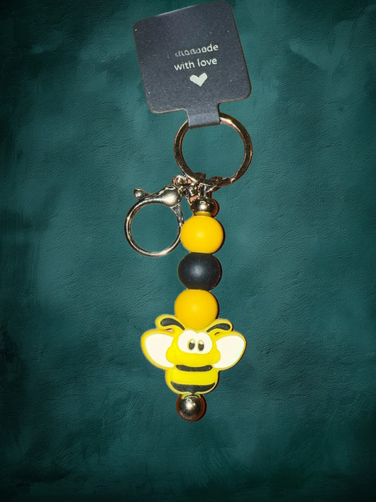 Bumble bee keychain